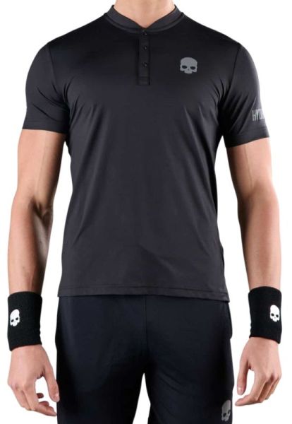 Polo marškinėliai vyrams Hydrogen Tech Serafino Man - black