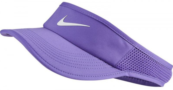  Nike Aerobill Feather Light Visor - psychic purple/white
