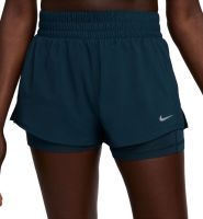 Pantalón corto de tenis mujer Nike Dri-Fit One 2-in-1 Shorts - Azul