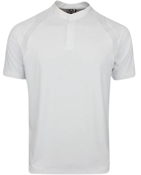 Men's Polo T-shirt EA7 Man Jersey - White