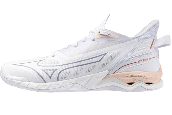 Dámska obuv na badminton/squash Mizuno Wave Mirage 5 - Biely