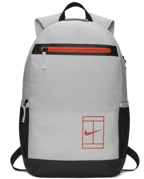  Nike Court Backpack - vast grey/black/turf orange