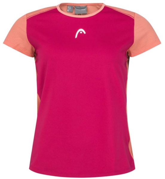 Marškinėliai moterims Head Tie-Break T-Shirt - mulberry