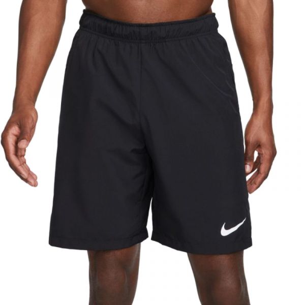  Nike Court Dri-Fit Woven Masculino 9in - black/black/white