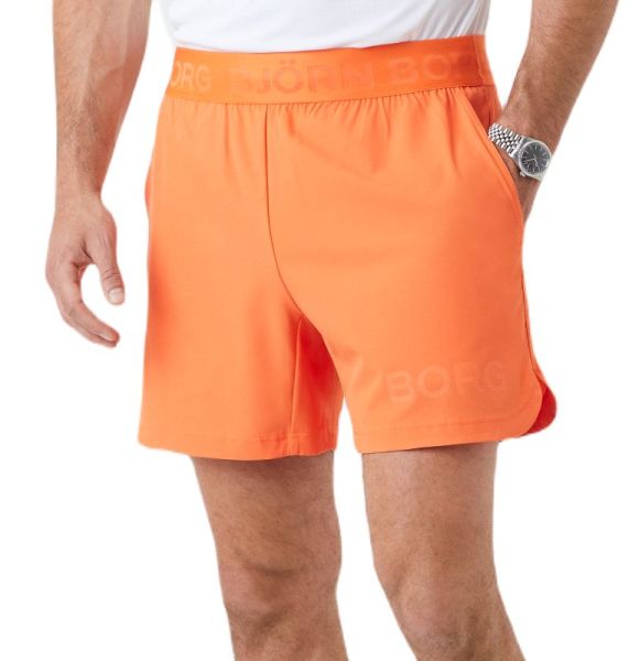 Shorts de tennis pour hommes Björn Borg Short Shorts - orange