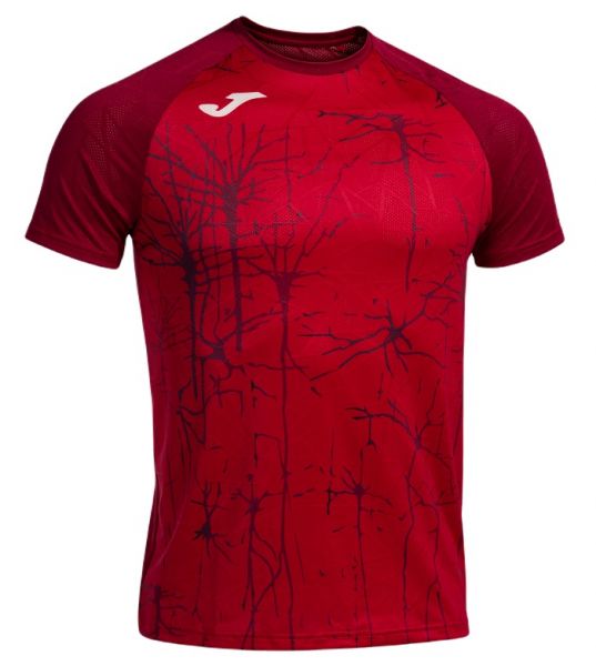 Teniso marškinėliai vyrams Joma Elite IX Short Sleeve T-Shirt M - red