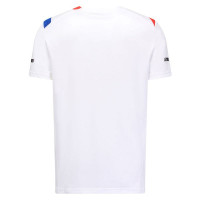 Męski T-Shirt Le Coq Sportif TENNIS Tee SS 20 No.2 M - new optical white/cobalt Męski T-Shirt Le Coq Sportif TENNIS Tee SS 20 No.2 M - new optical white/cobalt