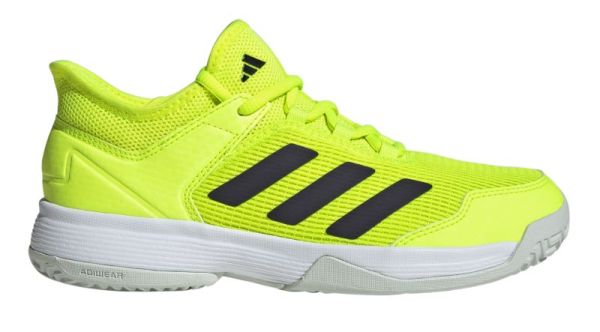 Chaussures de tennis pour juniors Adidas Ubersonic 4 K - lucid lemon/aurora black/crystal jade