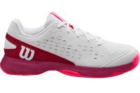Tenisice za djecu Wilson Rush Pro JR L - white/beet red/diva pink Tenisice za djecu Wilson Rush Pro JR L - white/beet red/diva pink