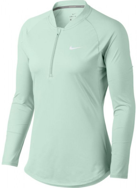  Nike Court Pure LS HZ Top - barely green/white