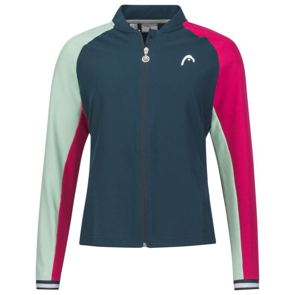 Sweat de tennis pour femmes Head Breaker Jacket - pastel green/navy
