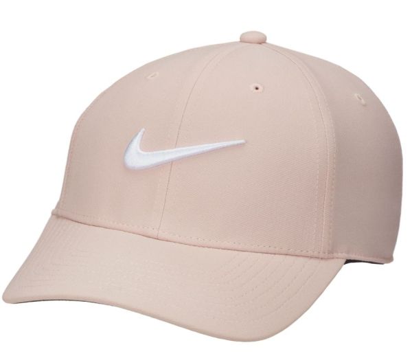 Berretto da tennis Nike Dri-Fit Club Structured Swoosh Cap - pink oxford/white