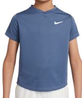 Marškinėliai berniukams Nike Court Dri-Fit Victory SS Top - ashen slate/ashen slate/white