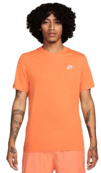 Teniso marškinėliai vyrams Nike Sportswear Club T-Shirt - bright mandarin