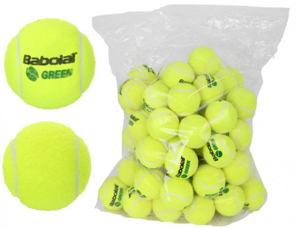 Juniorskie piłki tenisowe Babolat Green Bag 72B