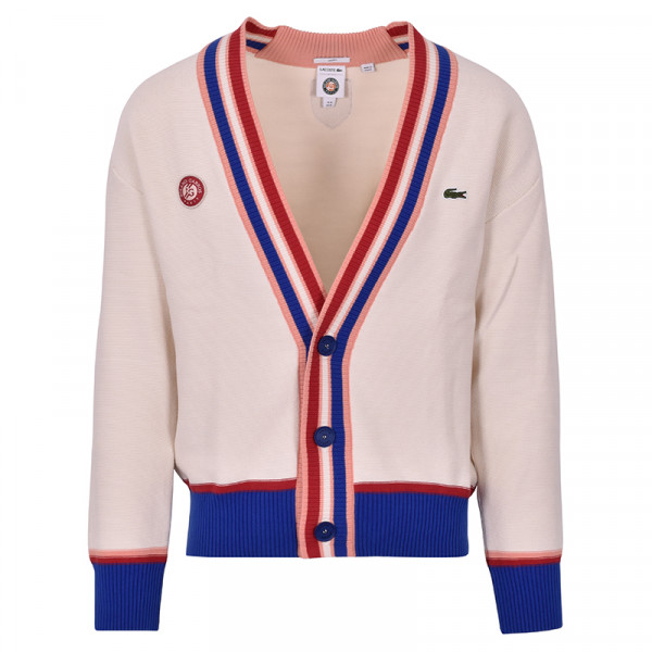  Lacoste Men’s Sweaters - white/blue/red