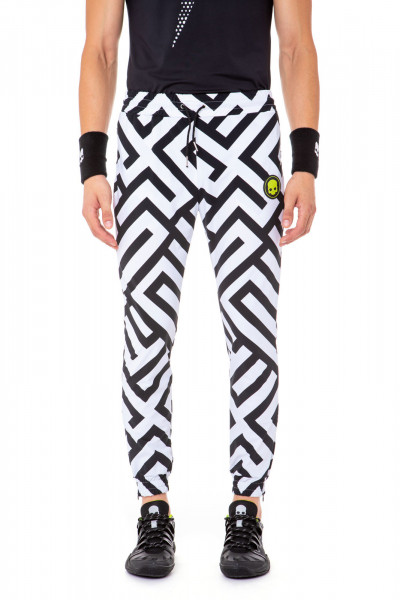  Hydrogen Tech Labyrinth Pants - white/black