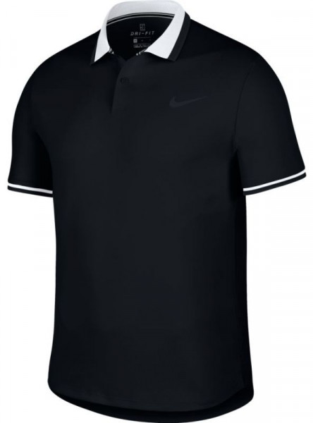  Nike Court Advantage Polo Classic - black/white/black