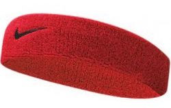  Nike Swoosh Headband - siren red/black