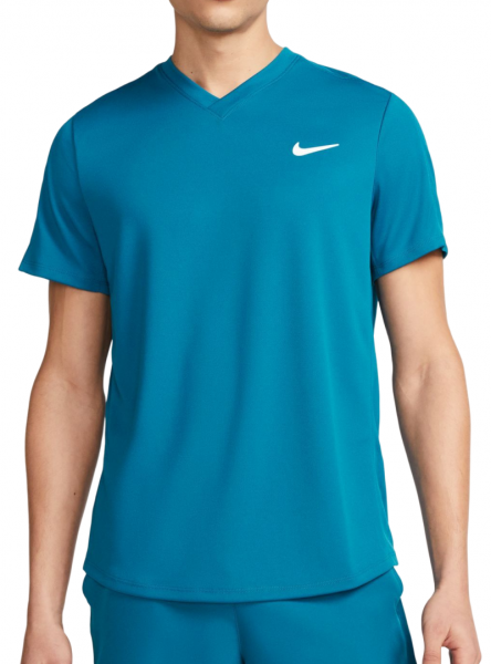 T-shirt pour hommes Nike Court Dri-Fit Victory - green abyss/green abyss/white