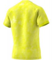 Tricouri bărbați Adidas Freelift Printed Primeblue Tee M - acid yellow/wild pine/white Tricouri bărbați Adidas Freelift Printed Primeblue Tee M - acid yellow/wild pine/white