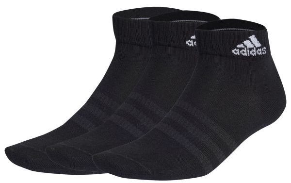 Chaussettes de tennis Adidas Thin And Light Ankle Socks 3P - black/white