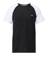 Tricouri bărbați BOSS Colour-Blocked Slim-Fit T-Shirt With Decorative Reflectiv - black