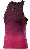 Dámsky top Reebok United By Fitness Seamless Tank Top W - maroon/pursuit pink