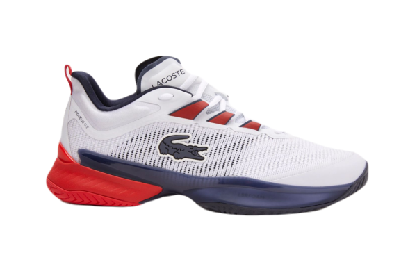Zapatillas de tenis para hombre Lacoste SPORT AG-LT23 Ultra - white/red/navy