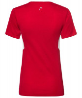 Ženska majica Head Club Tech T-Shirt W - red Ženska majica Head Club Tech T-Shirt W - red