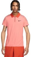 Pánské tenisové polo tričko Nike Dri-Fit Adventage Slam RG Tennis Polo - Hnědý, Růžový, Černý