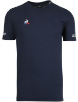 Męski T-Shirt Le Coq Sportif Tennis Tee SS No.3 M - dress blues