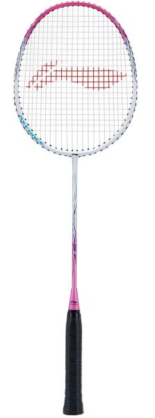 Badminton racket Li-Ning AXForce 9 - white/pink