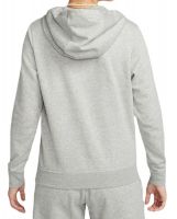 Dámske mikiny Nike Sportswear Club Fleece Logo Pullover Hoodie - dark grey heather/white Dámske mikiny Nike Sportswear Club Fleece Logo Pullover Hoodie - dark grey heather/white
