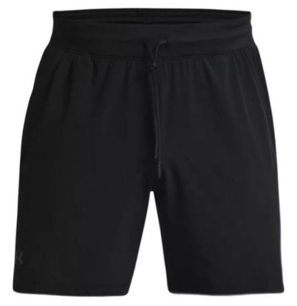 Shorts de tenis para hombre Under Armour Speedpocket Vent Shorts - black/reflective