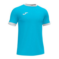 Férfi póló Joma Open III Short Sleeve T-Shirt M - turquoise