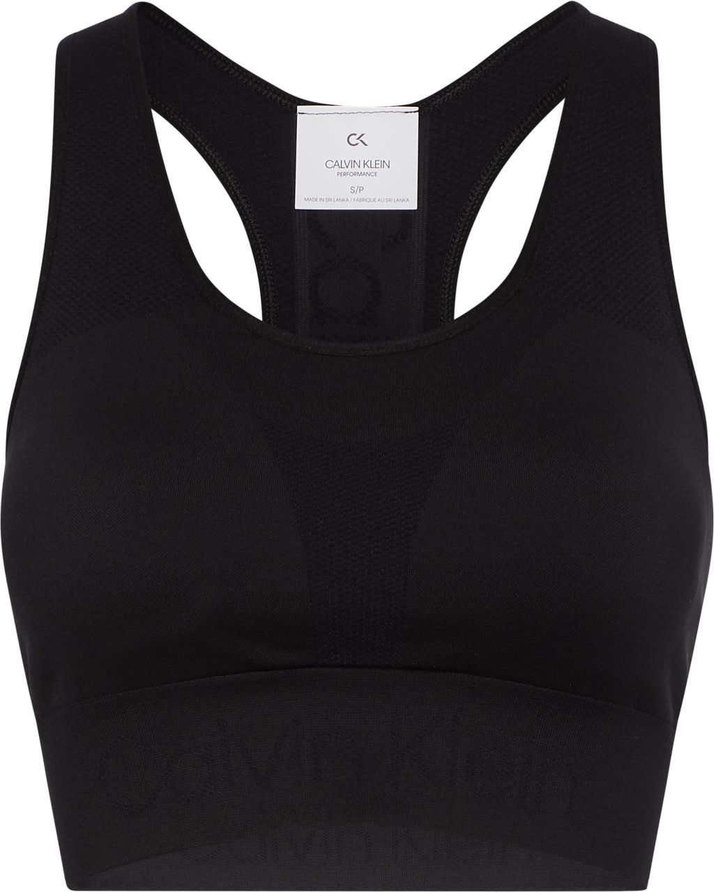 Women's bra Calvin Klein Medium Support Sports Bra - black