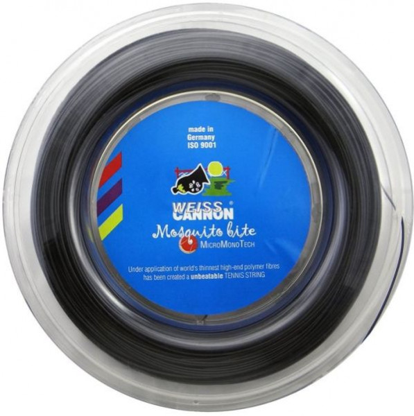 Tennis String Weiss Cannon Mosquito bite (200 m) - black