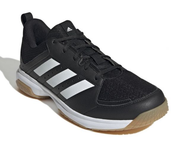 Pánská obuv na badminton/squash Adidas Ligra 7 M - core black/cloud white/core black