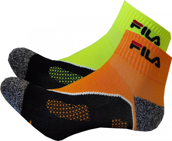 Teniso kojinės Fila Calza Running Socks - 2 poros/tropical