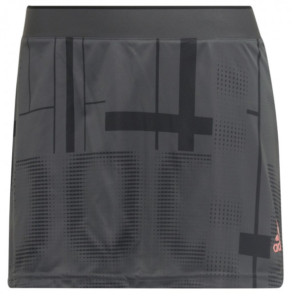  Adidas Club Graphic Skirt W - grey/black