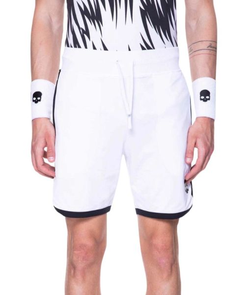 Pánské tenisové kraťasy Hydrogen Tech Shorts - black/white