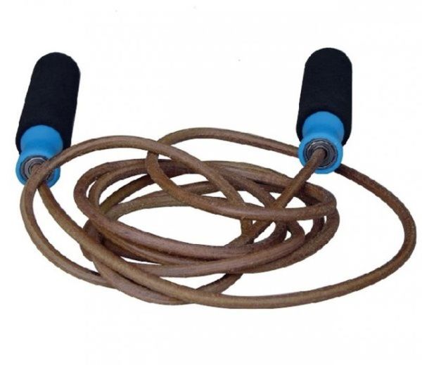 Šokdynė Pro's Pro Leather Skipping Rope With Ball Bearings