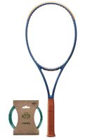 Tennisschläger Wilson Blade 98 16x19 V9 RG 2024 + Tennis-Saiten