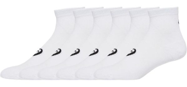 Ponožky Asics Multi-Sport Cushioned Quarter Sock 6P - brilliant white