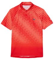 Men's Polo T-shirt Lacoste Tennis x Novak Djokovic Player Version Polo Shirt - red/orange