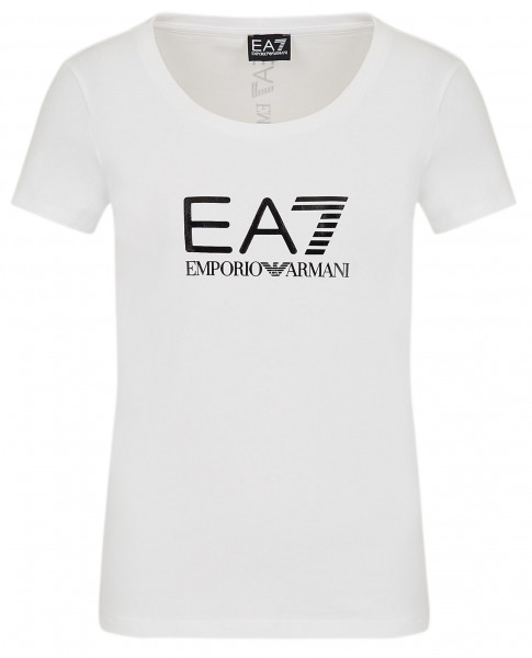 Naiste T-särk EA7 Woman Jersey T-Shirt - white