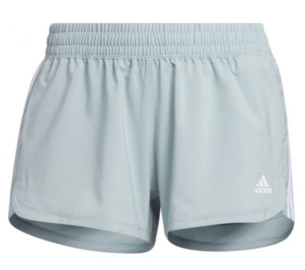 Women's shorts Adidas Pacer 3 Stripes Woven Shorts W - magic grey