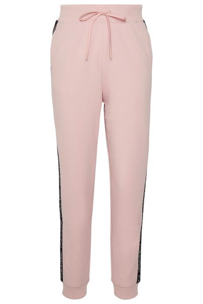 Damen Tennishose Calvin Klein PW Knit Pants - silver pink