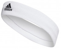 Frotka na głowę Adidas Tennis Headband - white/black
